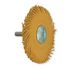Brosse abrasive circulaire radiale